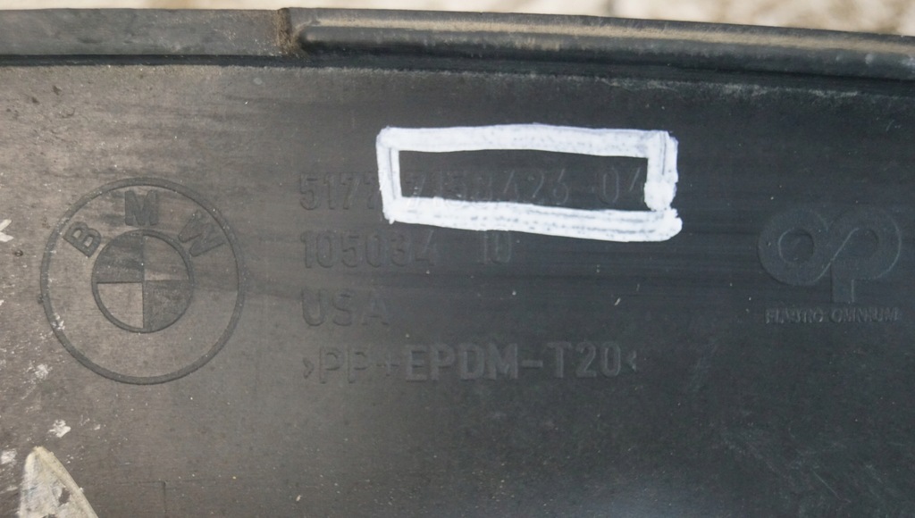 фото №14, Молдинг крыла правый задняя bmw x5 e70 7158426