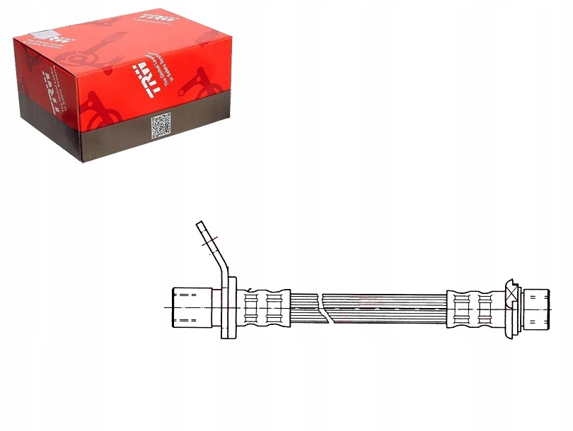 фото №1, Шланг тормозной toyota avensis liftback 1.6 at2