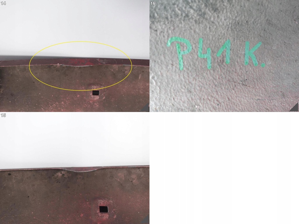 Porsche 911 930 g modell 74-89 бампер задняя Оригинал