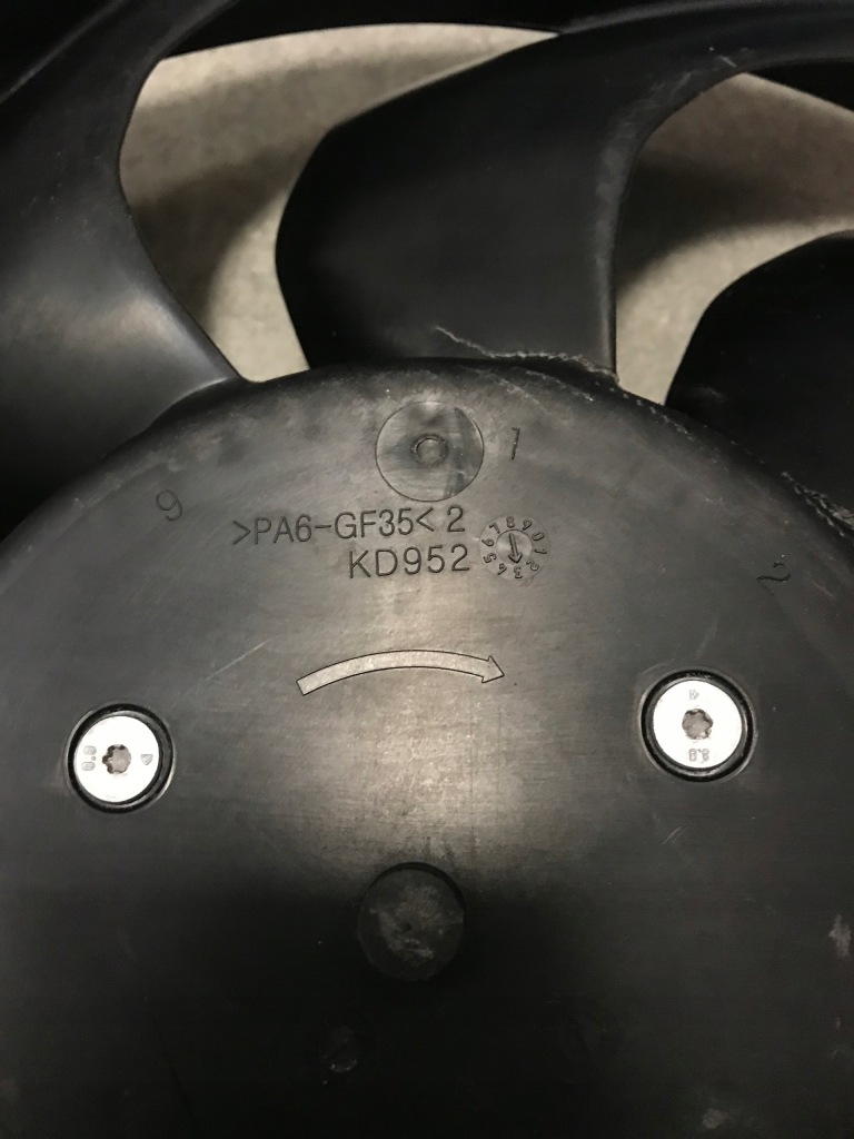 фото №3, Оригінал вентилятор радіатора tesla 3 kd954003