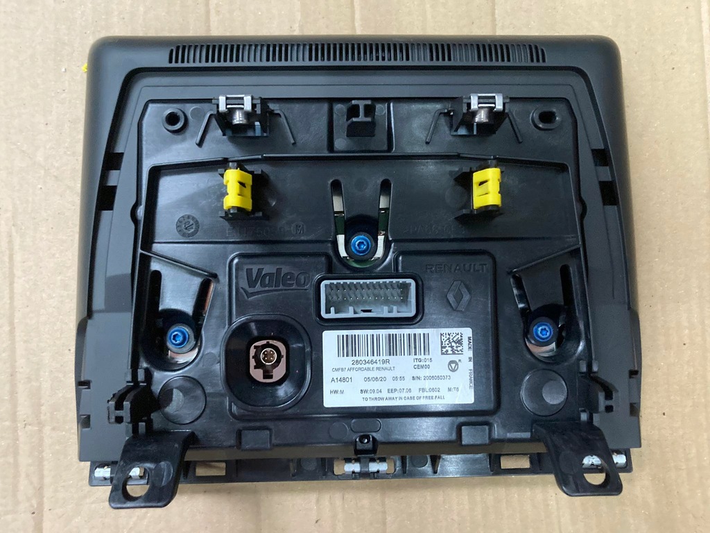 фото №2, Дисплей renault captur ii 280346419r