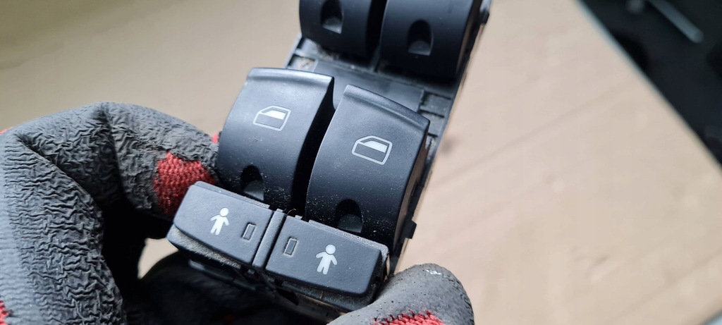 фото №9, A6 c6 lift панель перемикач вікон лівий перед 4f0959851g