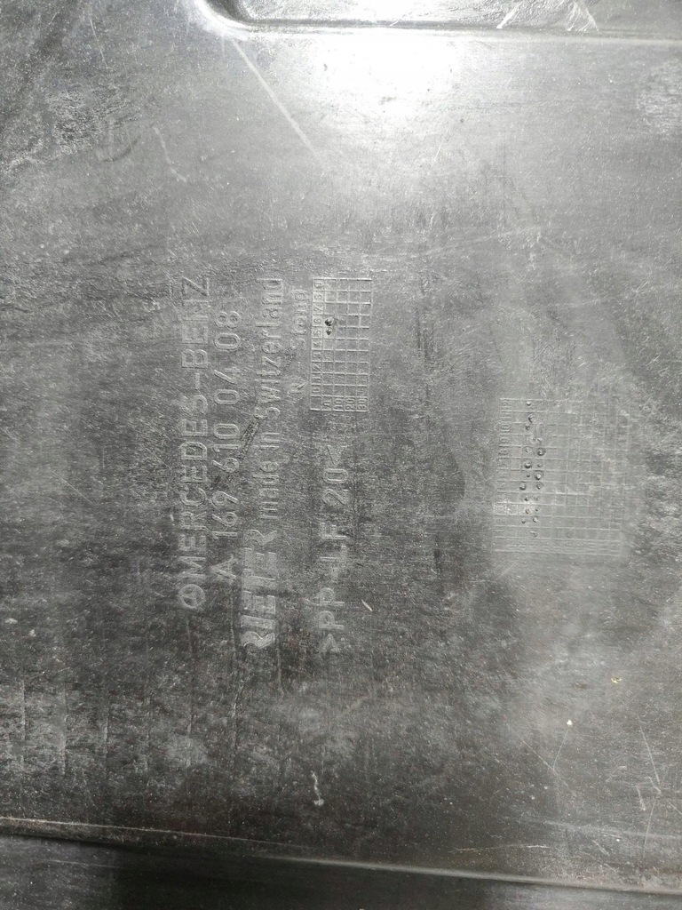 фото №12, Mercedes-benz a w169 защита нижняя двигателя a1696100408