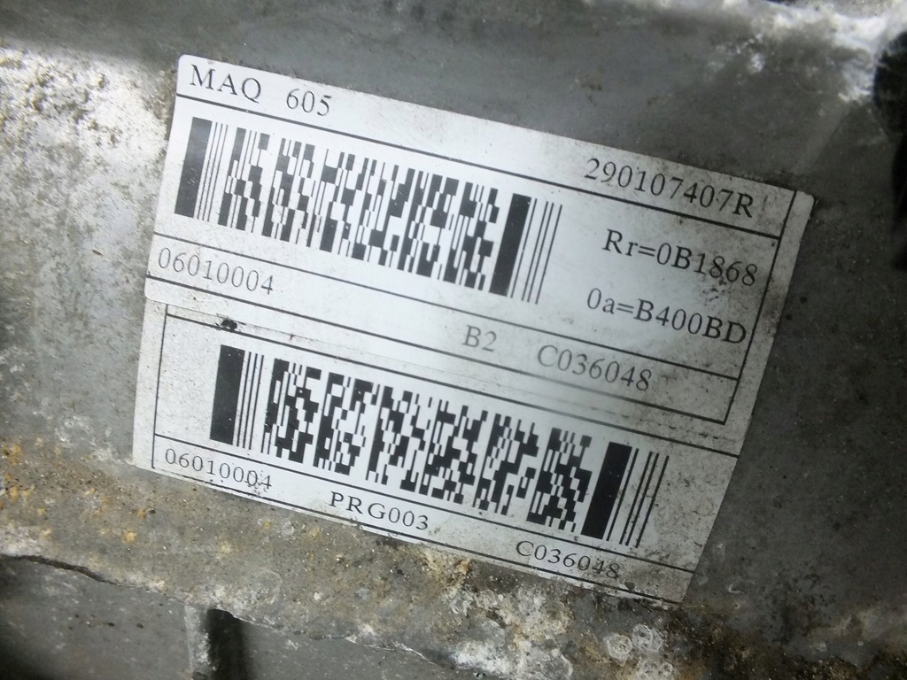 фото №10, Двигатель электрический 290107407r renault zoe 290k27096r