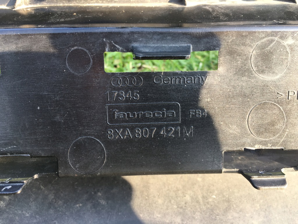 фото №6, Audi a1 s-line диффузор бампера задняя