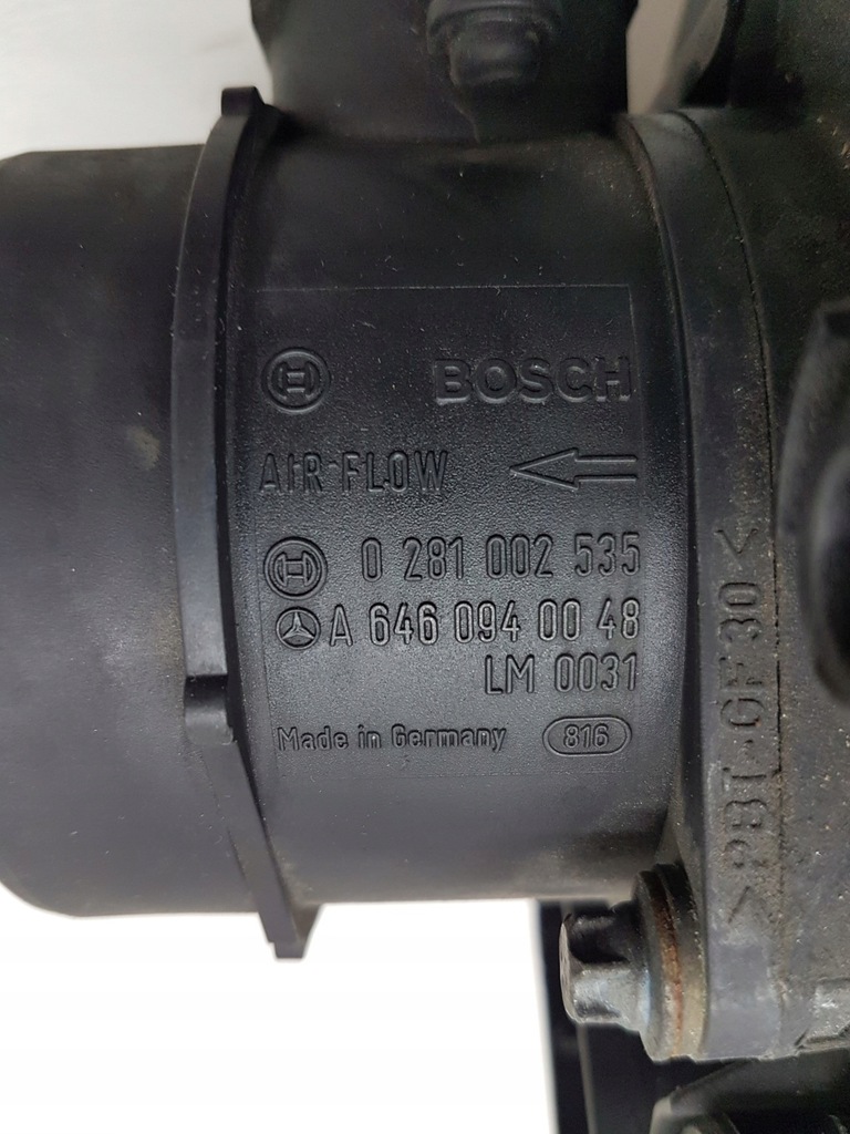 фото №9, Mercedes e-klasa w211 cdi корпус фильтра воздуха