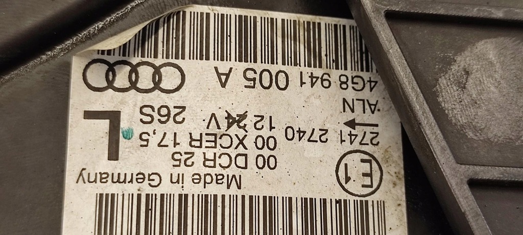 фото №9, Audi a7 4g лампа левый перед anglik rhd 4g8941005a