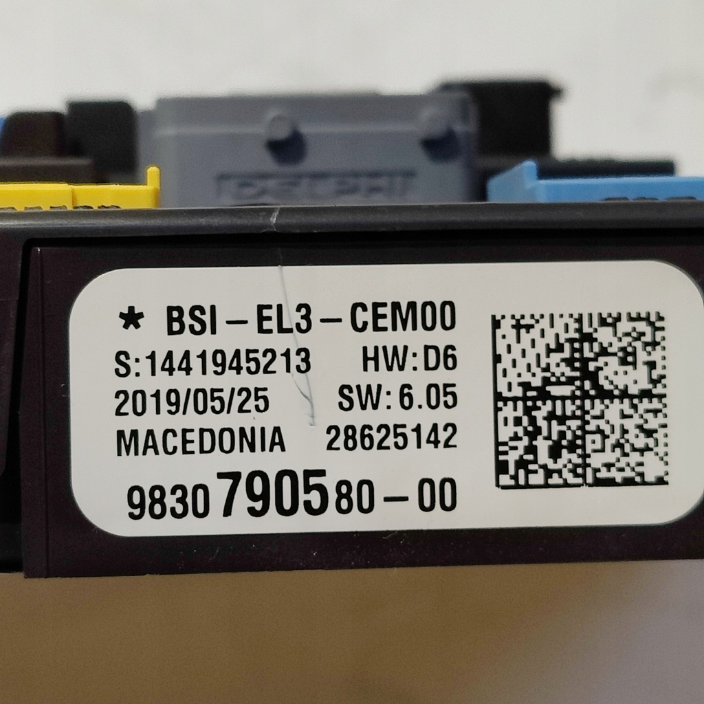 фото №5, Citroen c3 iii бортовий комп'ютер замок запалювання набір do запуск