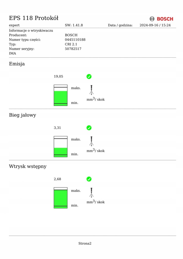 фото №6, Peugeot 307 1.6hdi форсунка bosch 0445110188 проверенный