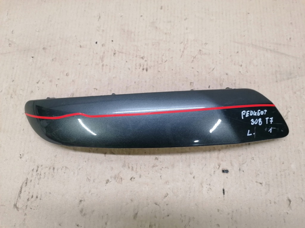 фото №10, Молдинг бампера задня p + l peugeot 308 t7 hb 07-13