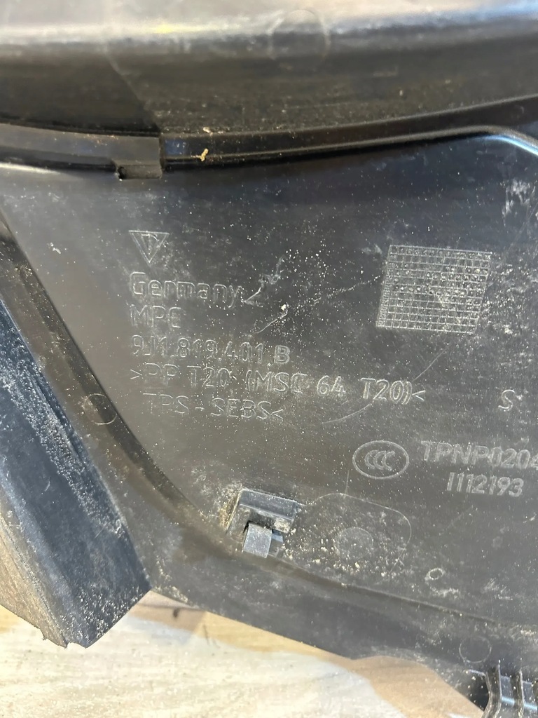 фото №5, Porsche taycan 9j1 жабо передние