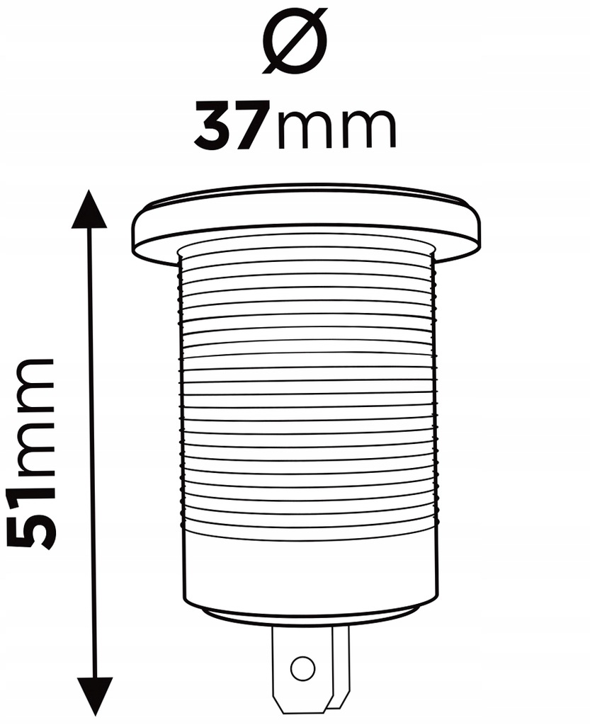 фото №6, Дополнительные разъём прикуривателя обшивка 12/24v 15a