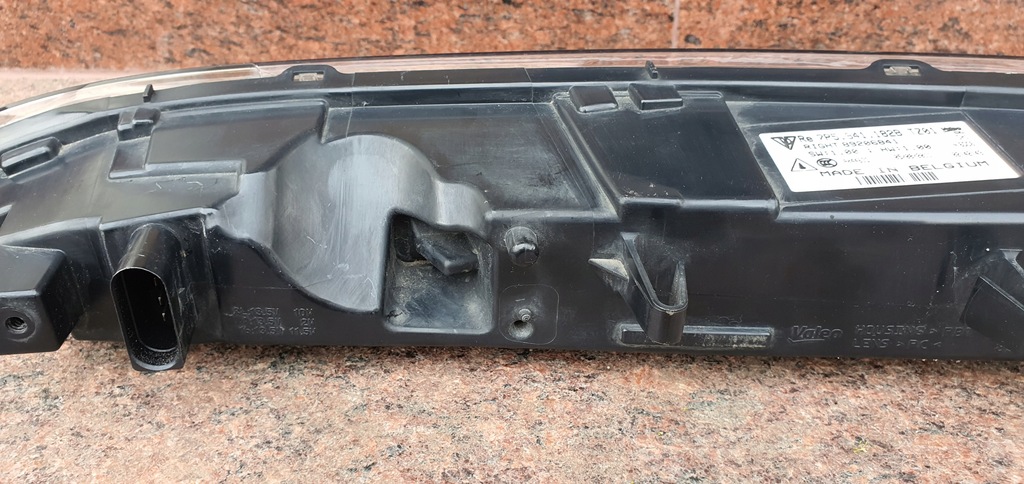 фото №11, Porsche cayenne ii 7p5 10-14 лампа do движение dziennej drl противотуманная фара led правый