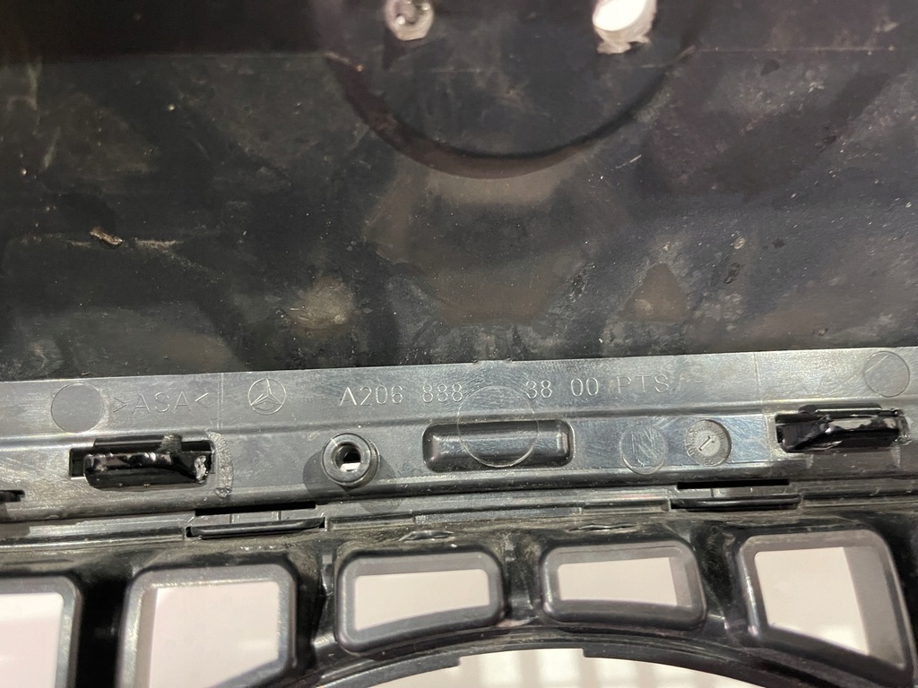 фото №7, Mercedes c klasa w206 a206 бампер передний решётка радиатора