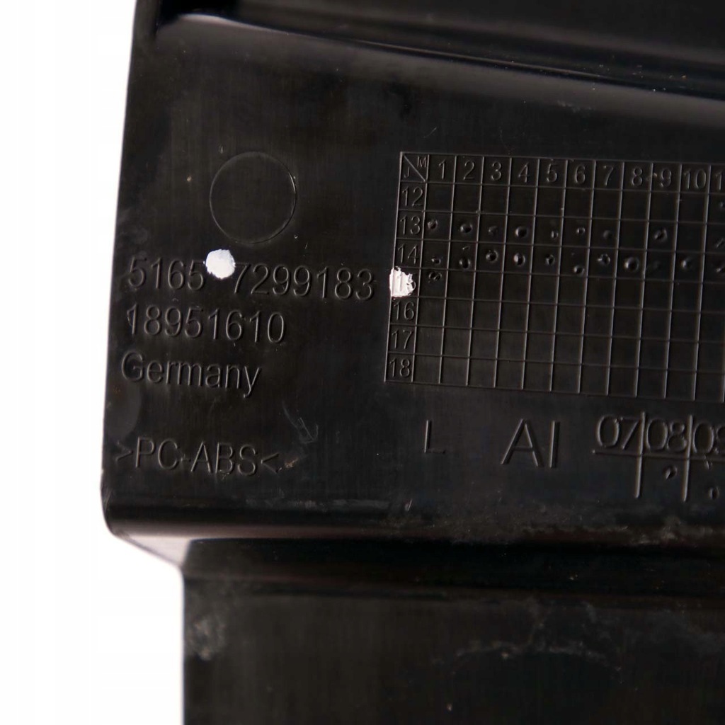 фото №10, Bmw i3 i01 молдинг захисна стійка a ліва напрямна błotnik-drzwi 7299183