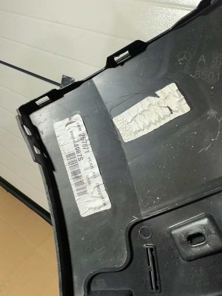 фото №13, Бампер задня, задній, правий кутик, bok бампера mercedes citan w420