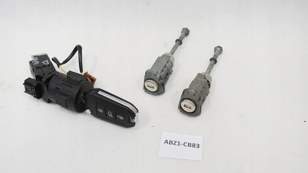 фото №1, Ключ замок зажигания вкладка citroen c3 iii 1.6 hdi