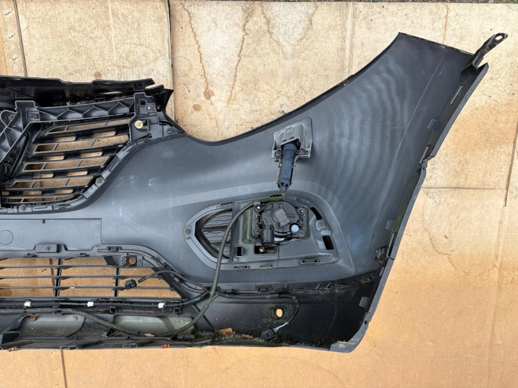 Бампер передний комплектный  renault kadjar рестайлинг  4xpdc оригинал чёрный sprysk Недорого