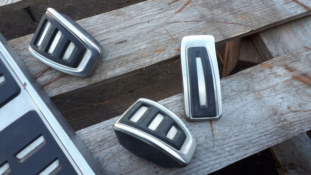 фото №5, S4 b8 lift a4 накладки na педали механическая коробка передач eu a5 s5