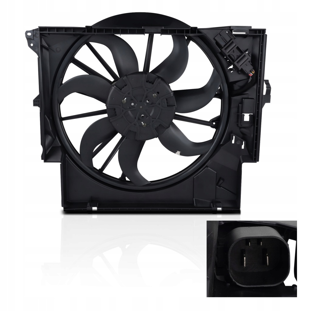 Вентилятор радіатора 4 pin для bmw 335xi/135i/z4 2007-2016 620981 Зі Шроту