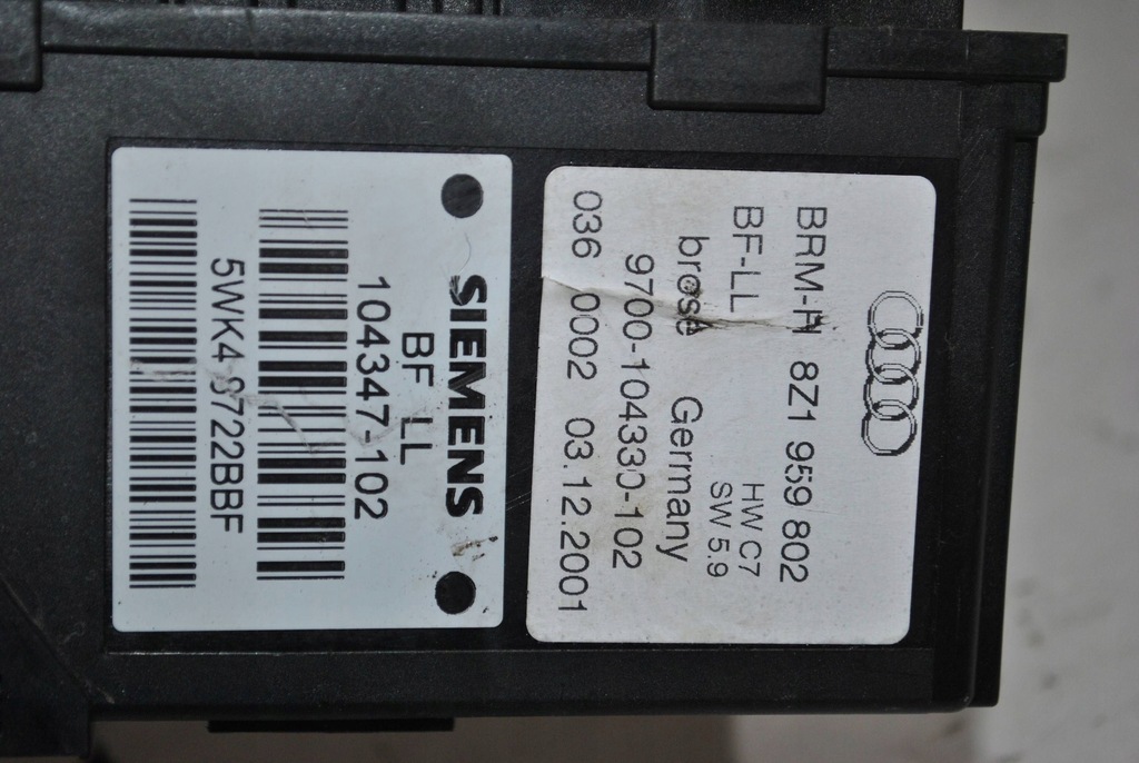 фото №8, Моторчик підйому скло правий перед audi a2 0130821765 8z1959802