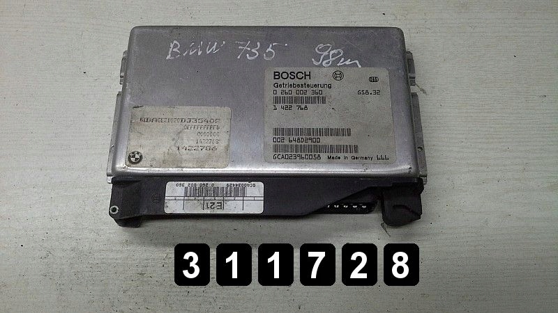 фото №1, 1998 bmw 7 series ecu bosch 0260002360