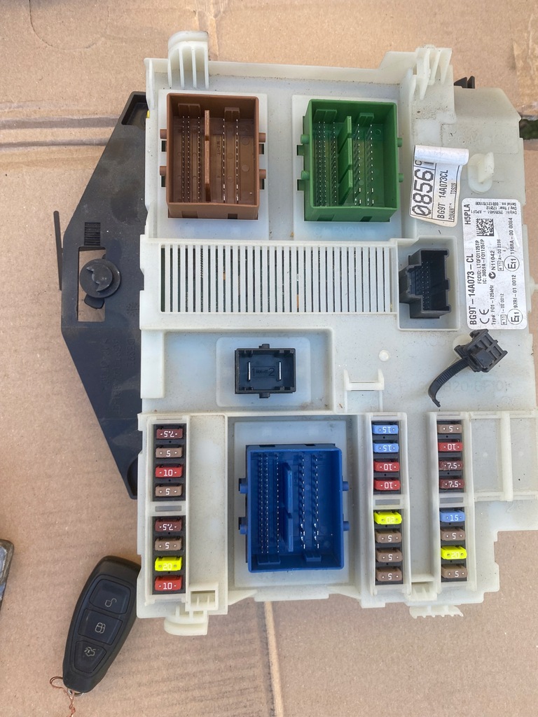 фото №5, Ford s max mk1 lift 2.0 tdci набір стартовий блок керування лічильник коробка