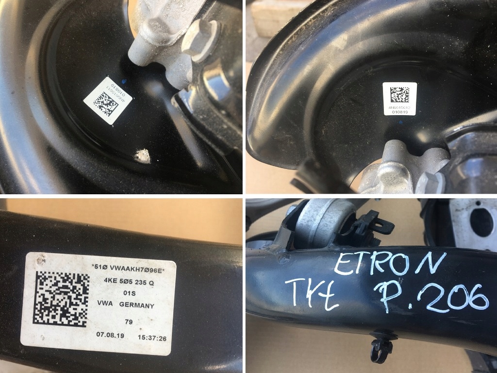 фото №10, Подвеска задняя подрамник подрамник audi e-tron 4ke505235q