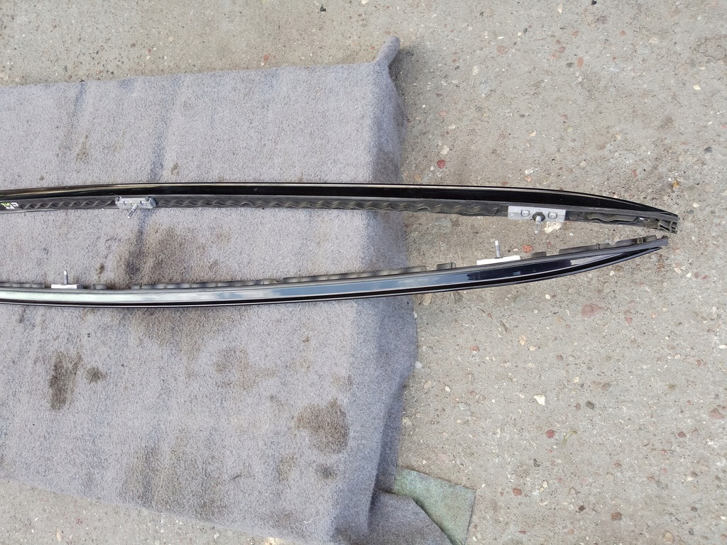 фото №5, Рейлінги дахові чорний блиск kpl bmw x3 g01