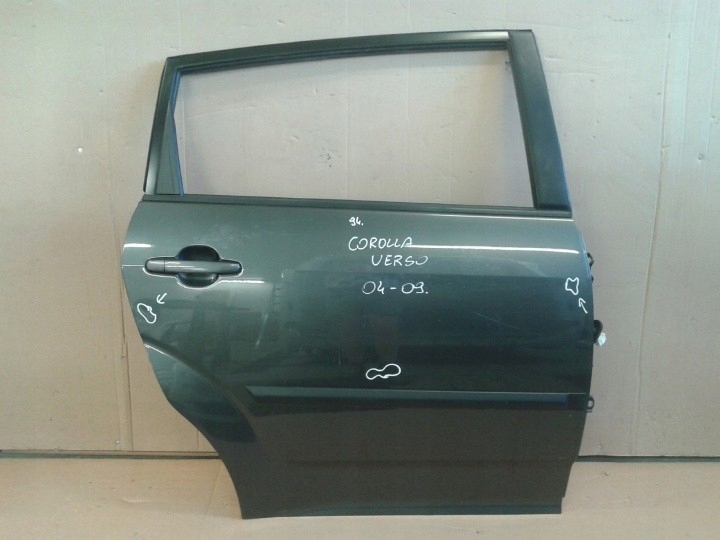 фото №1, Toyota corolla 2004 verso двері праве задня