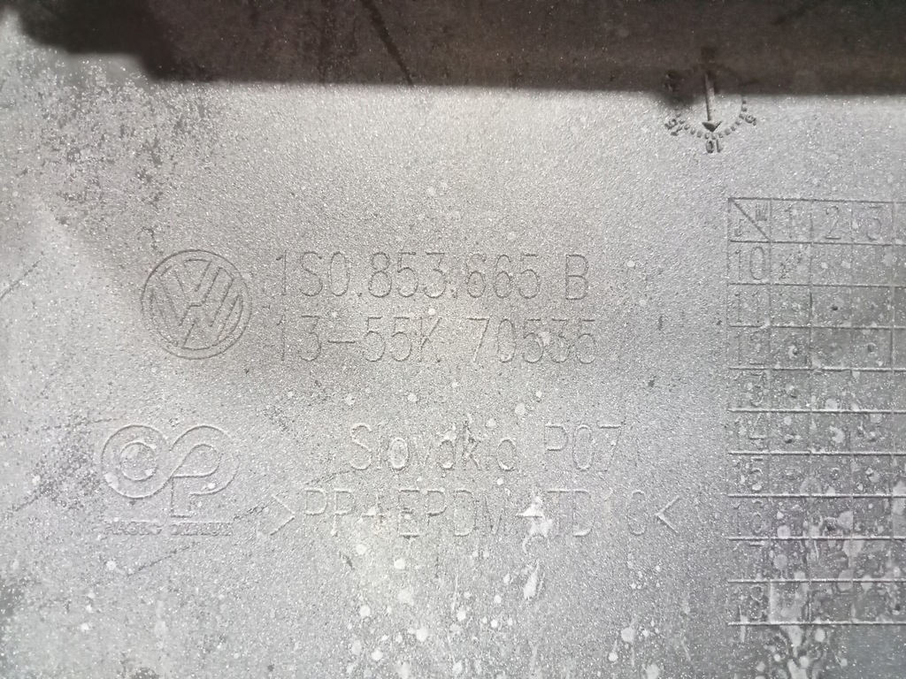 фото №12, Tay-107 vw up бампер задняя 1s0853665b