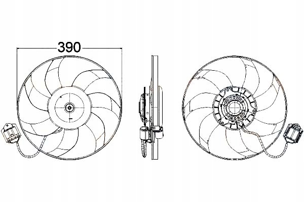 фото №2, Hella вентилятор радиатора