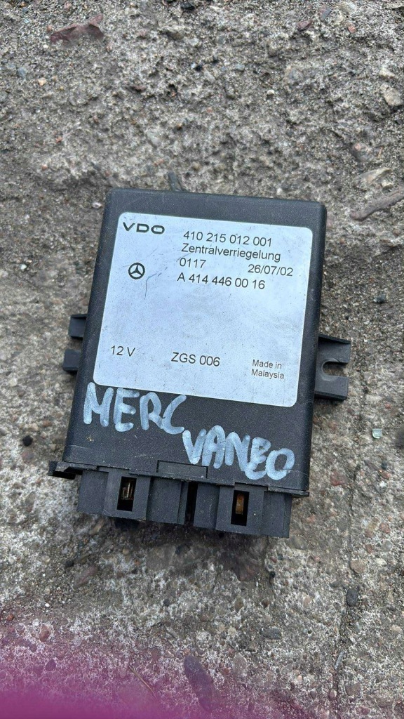 фото №1, Блок керування модуль замка центрального mercedes vaneo w414