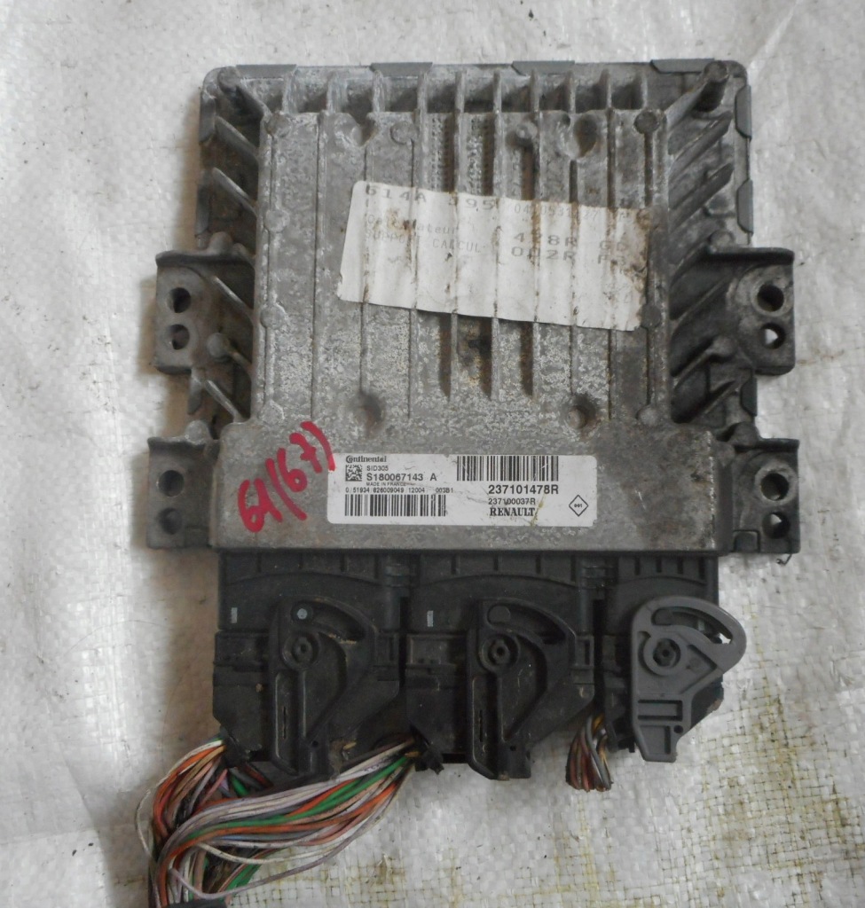 фото №1, Scenic iii megane 1,5 dci бортовий комп'ютер s180067143a