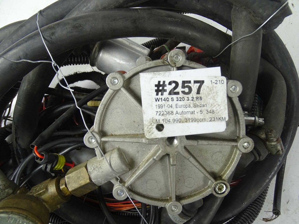 фото №8, Mercedes s klasa w140 3.2 электропроводка газовая lpg