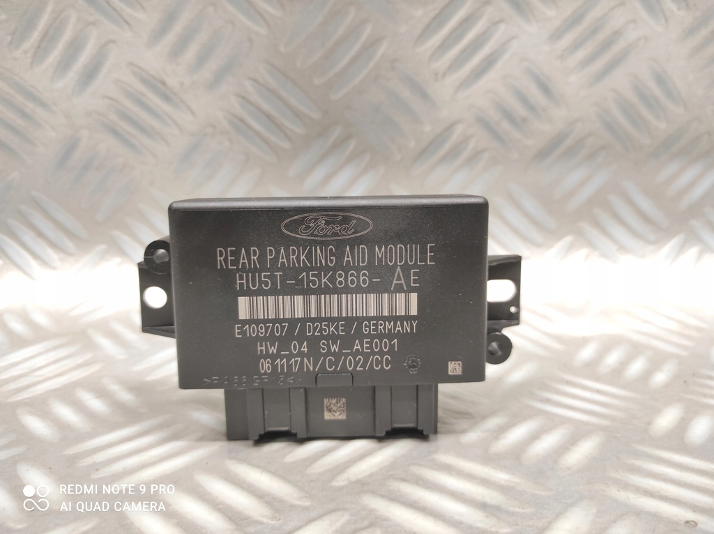 фото №1, Модуль блок керування датчиків pdc ford fiesta mk8