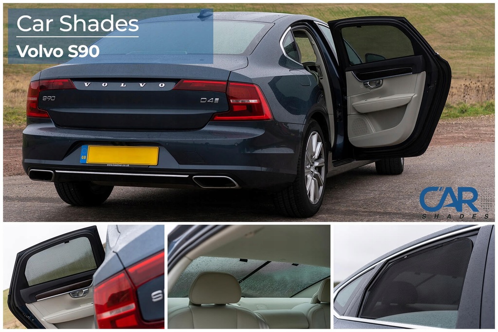 фото №16, Шторки volvo s90 2017- захист шторка сонцезахисні