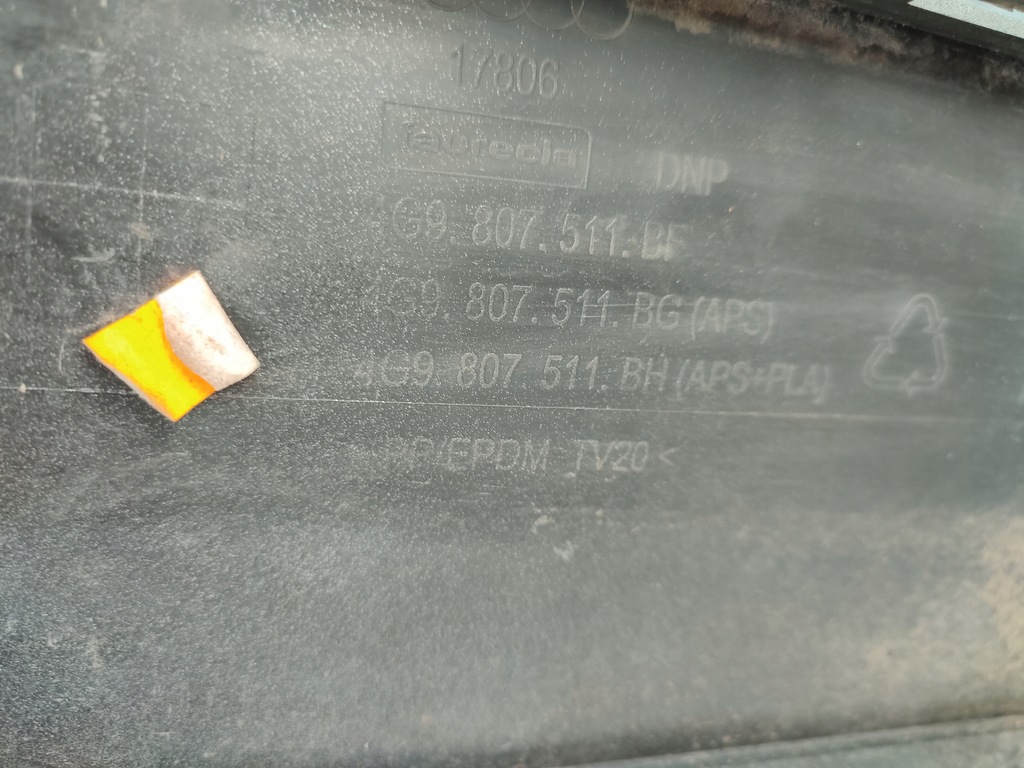 фото №7, Audi a6 c7 kombi allroad бампер задняя 4g9807511bf