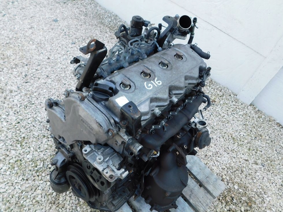 фото №16, Двигун двигун kpl 100kw nissan x-trail t30 2.2 dci насос форсунки турбіна