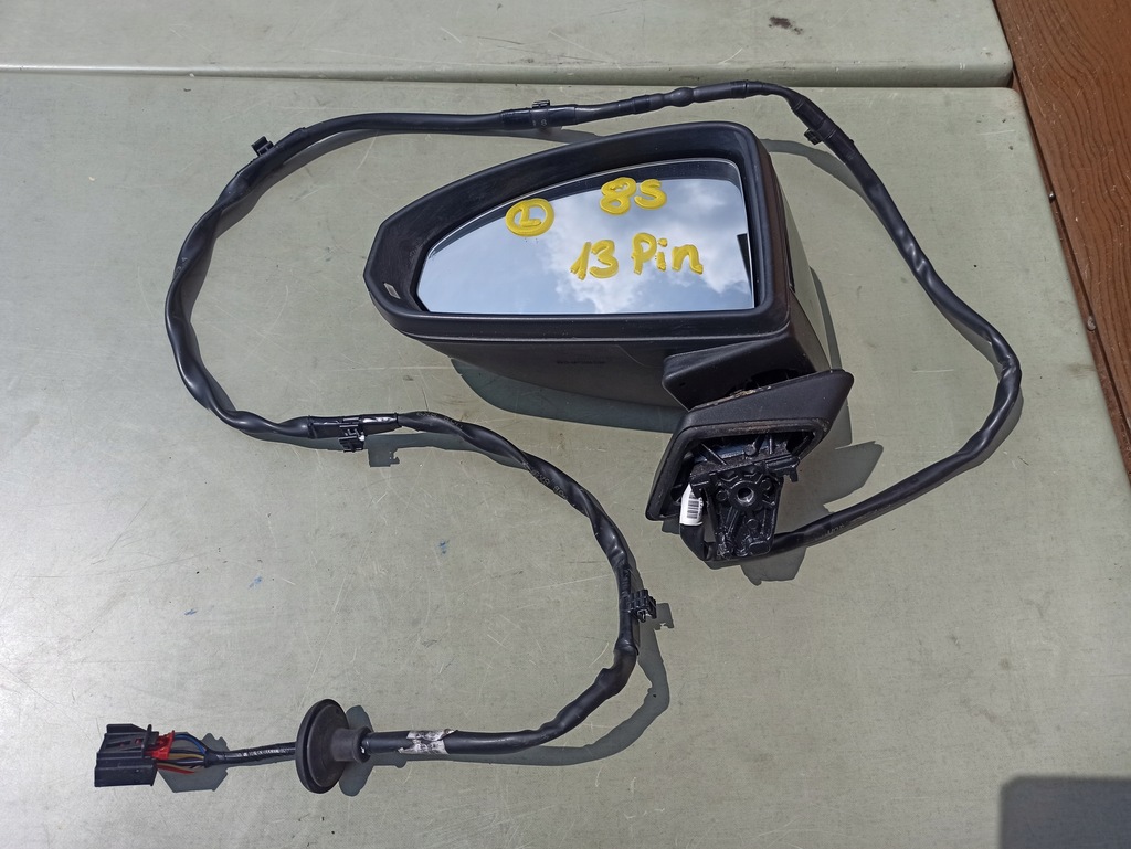 фото №1, Зеркало наружное левый перед audi tt 8s 13pin