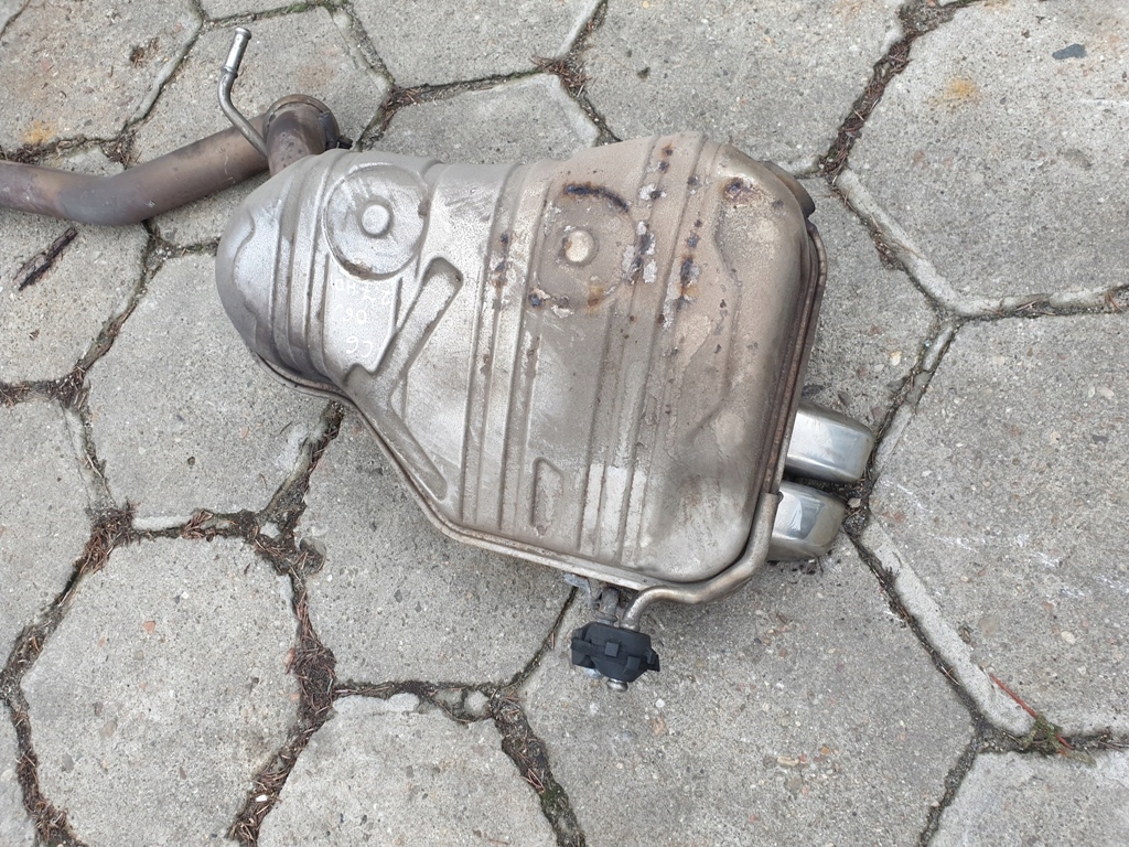 фото №6, Citroen c6 i 06r 2.7 hdi гаситель выхлоп