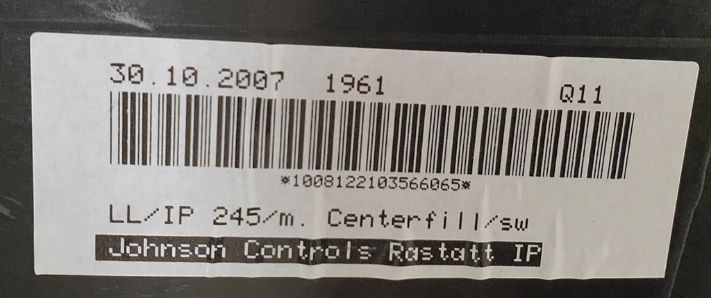 фото №10, Панель приладів приладова консоль mercedes w245 europa