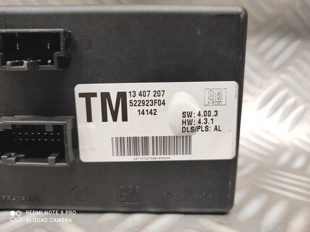 фото №3, Модуль блок керування світла opel insignia a lift