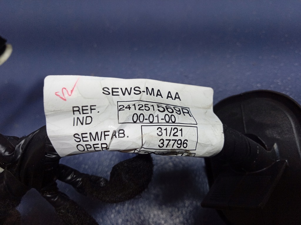 фото №4, Renault clio v 19- джгут двері перед ліва 241251569r