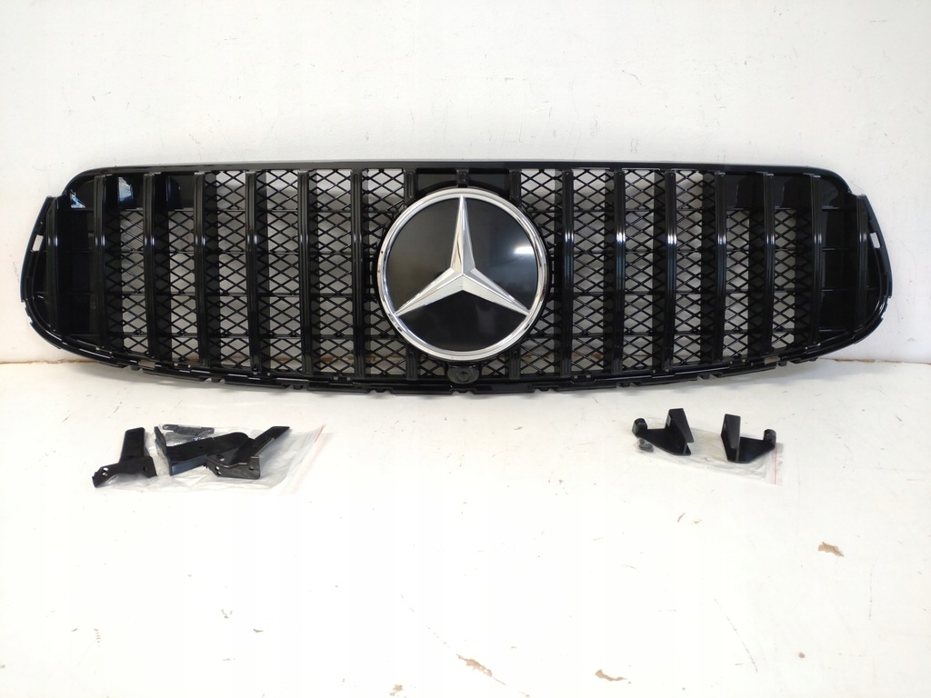 фото №8, Решётка радиатора решётка радиатора радиатора mercedes glc x253 gt 2019-