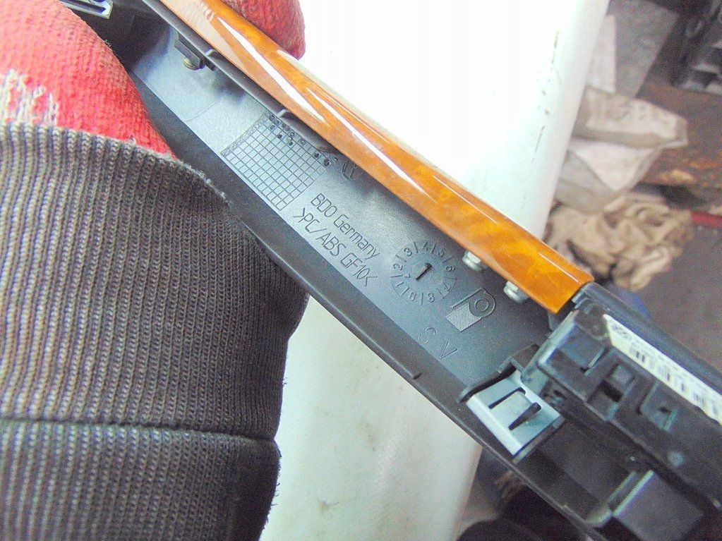 фото №10, Vw phaeton dekor молдинг декоративная с панели 3d0919473