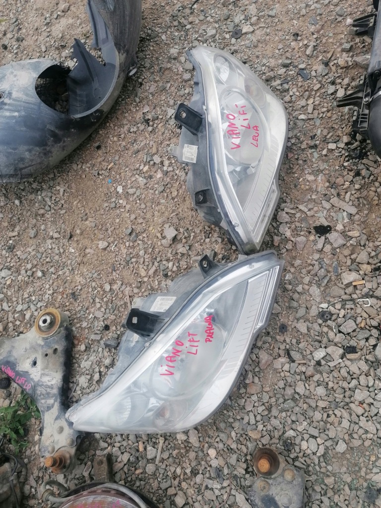 фото №7, Mercedes w639 vito 11r лампа lift перед левая правая