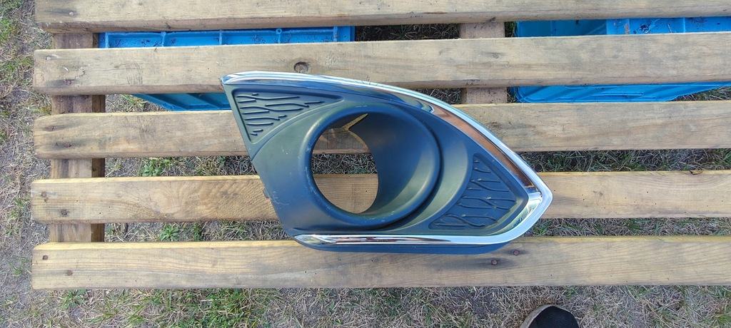 фото №1, Решітка бампера правий перед chevrolet spark хром