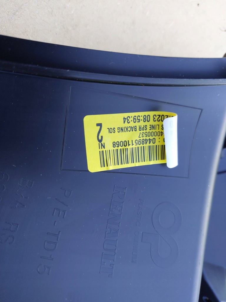 фото №7, Решётка впуск бампера rprzód renault clio v rs