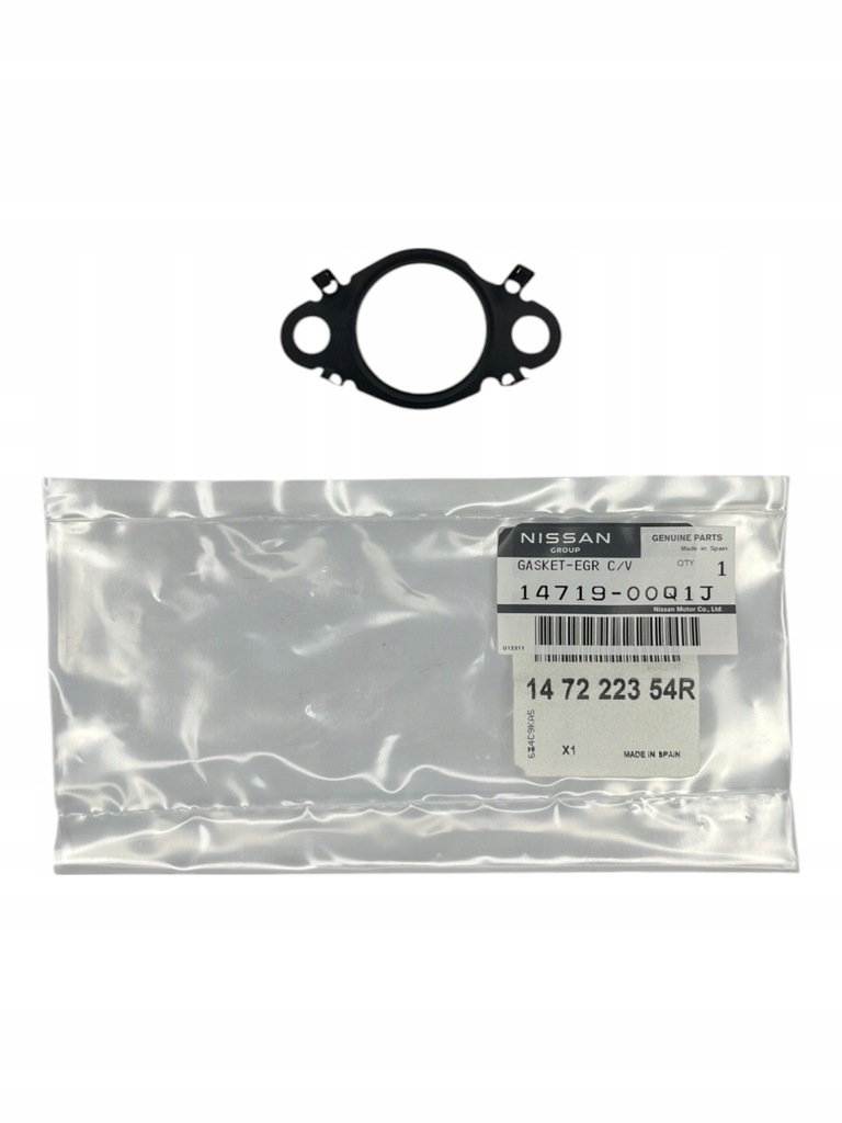 фото №1, Оригінальний номер прокладка egr renault master iii 2.3 dci biturbo 1471900q1j 147222354r